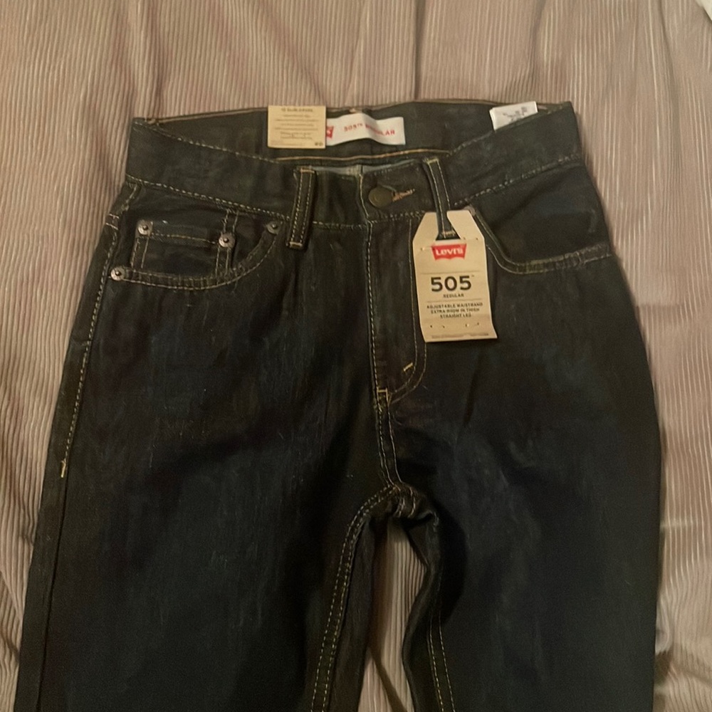 505 12 slim Levi dark jean - new with tags!
